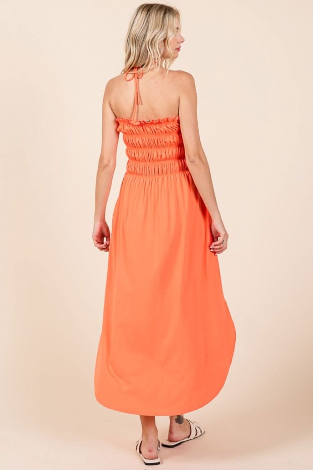 Culture Code shirred dress with pockets - Love Salve